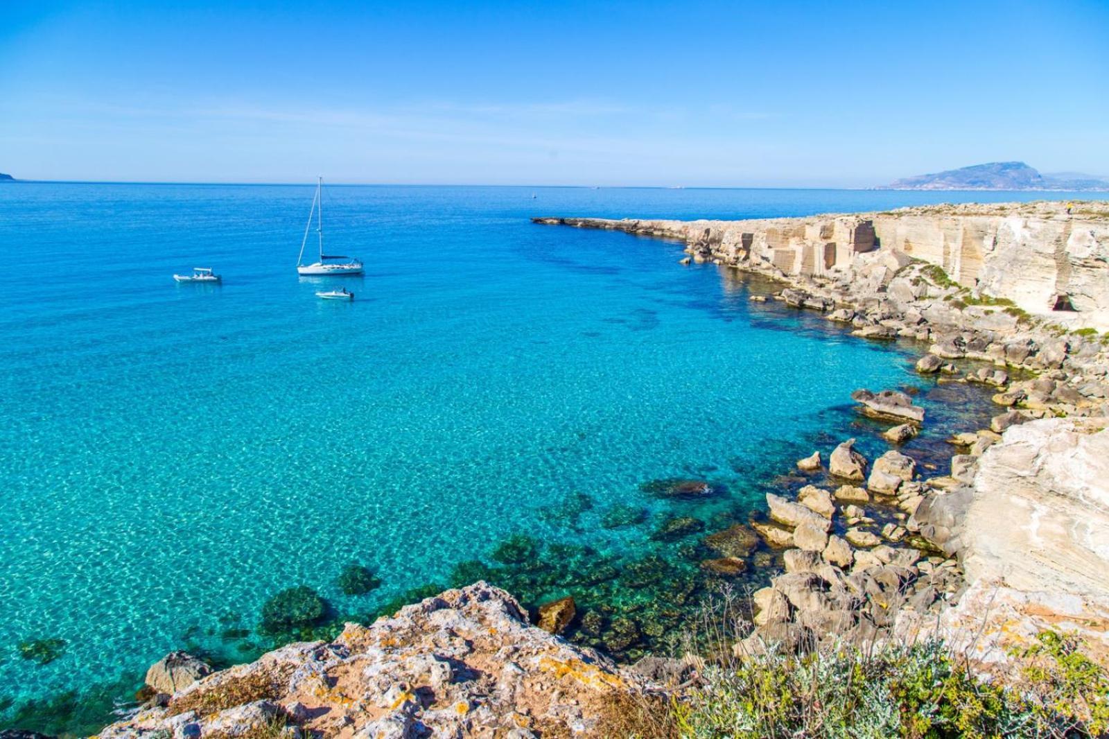 Villa Isola Serena Favignana Exterior foto